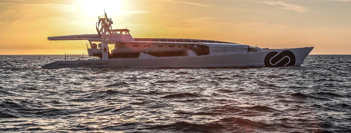 Το πρώτο σκάφος υδρογόνου στον κόσμο στην Κρήτη – To γαλλικό Energy Observer εντυπωσιάζει [Εικόνες-Βίντεο]